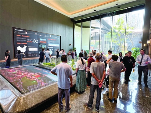 济南前三季度头部房企竞争正从规模竞争转向质量竞争 记者夏子繁摄